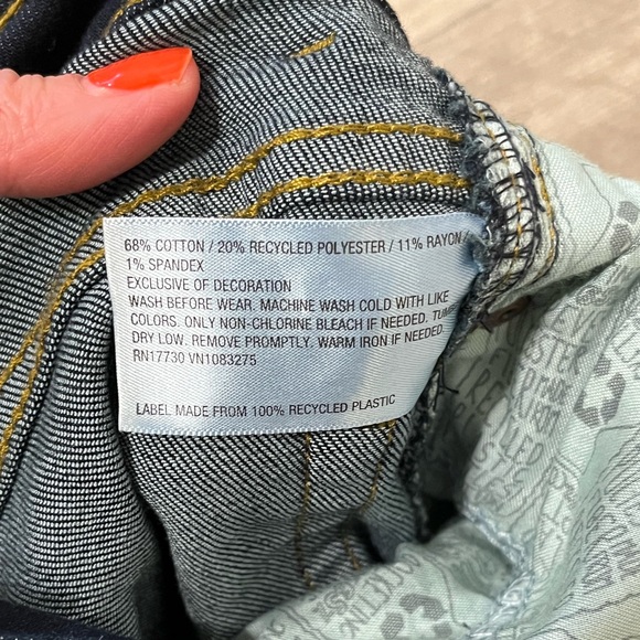 Cat & Jack skinny stretch jeans, size 7 - Picture 4 of 4